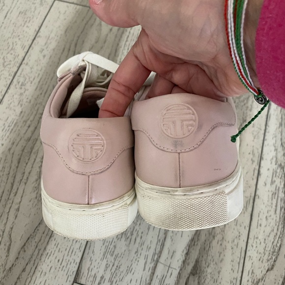 Tory Sport Ruffle Sneakers by Tory Burch In Cotton Pink / Snow White - Picture 7 of 12